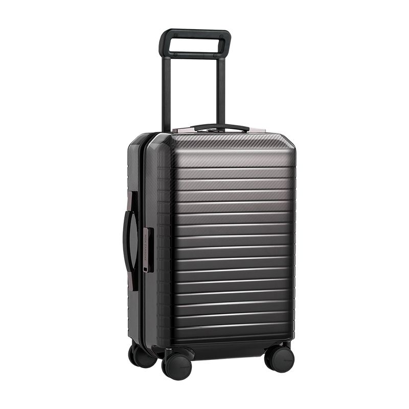 BLACKDIAMOND Carbon Fiber Luggage – Zipper Ghost Black