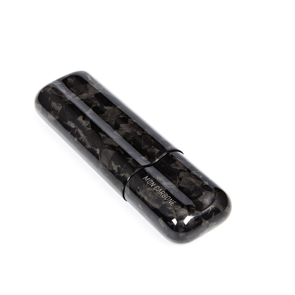 carbon fiber cigarette case Forged Carbon Fiber Cigar Case 2-fingers