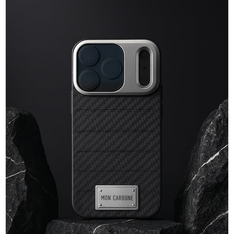 Black Diamond Kickstand Carbon Fiber Magnetic iPhone 17 Pro/ Pro Max Case Black Diamond Kickstand Carbon Fiber Magnetic iPhone 17 Pro/ Pro Max Case