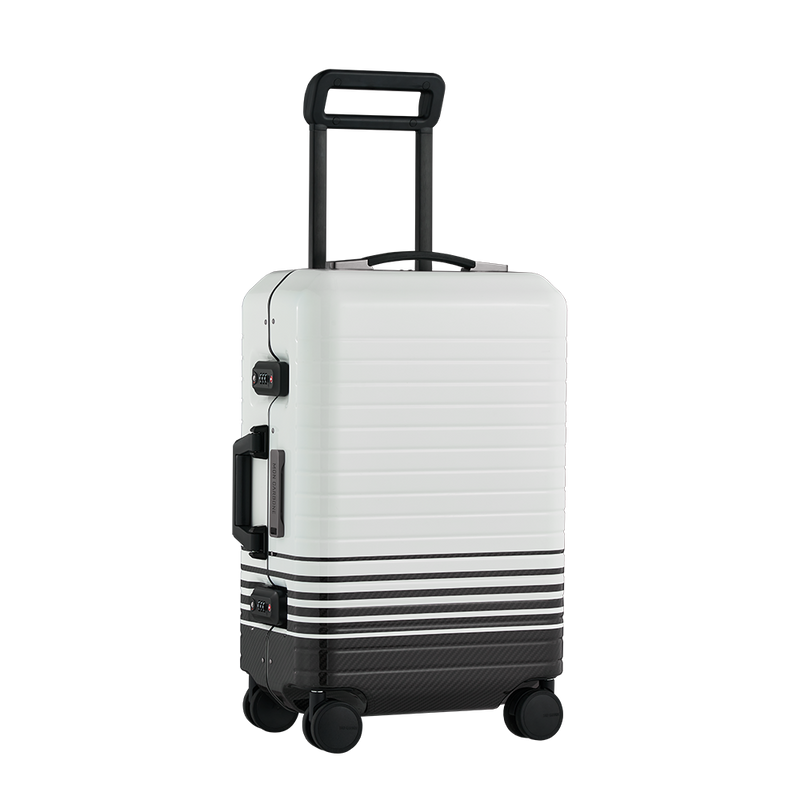 BLACKDIAMOND Carbon Fiber Luggage – Aluminum Arctic White