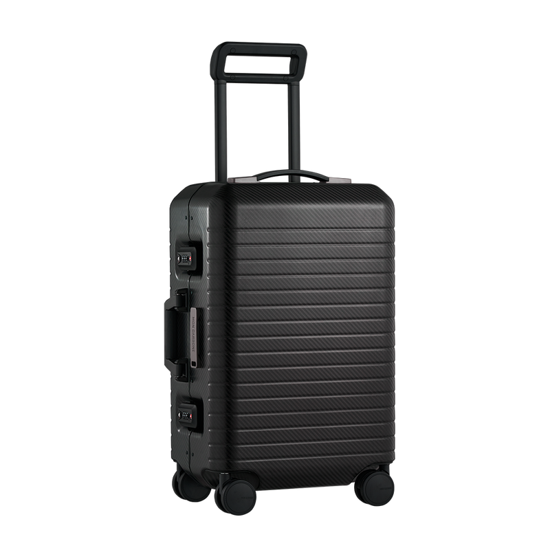 BLACKDIAMOND Carbon Fiber Luggage Aluminum Stealth Black