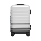 BLACKDIAMOND Carbon Fiber Luggage – Zipper Arctic White