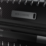 BLACKDIAMOND Carbon Fiber Luggage – Zipper Ghost Black