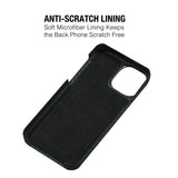iphone 12 pro leather wallet case