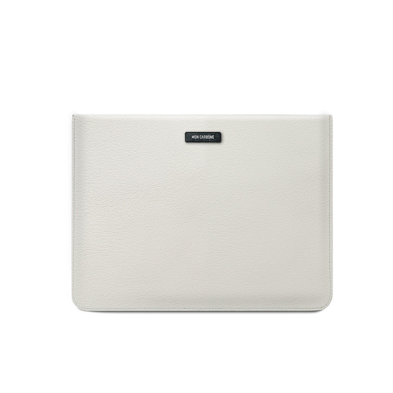 iPad Air / iPad Pro Sleeve Italian Napa Leather – Ivory White