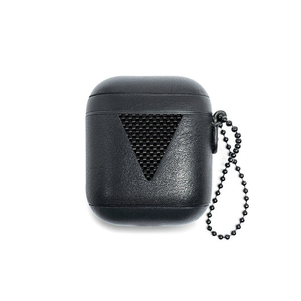 leather airpods case