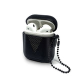leather airpods case