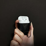 leather airpods case