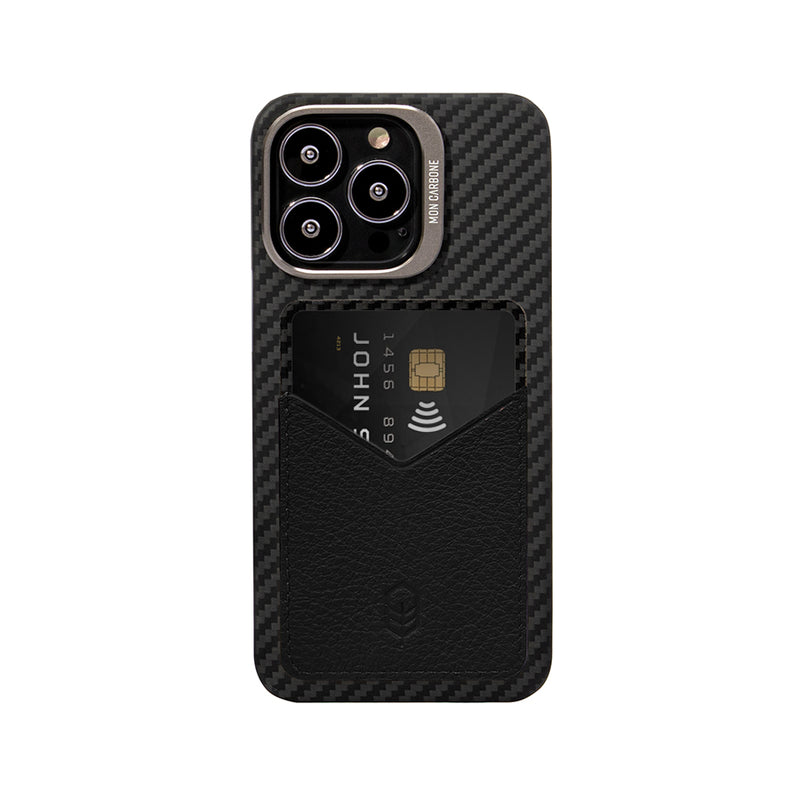 Italian NAPA Leather Wallet Case for iPhone 13 – Jade Black