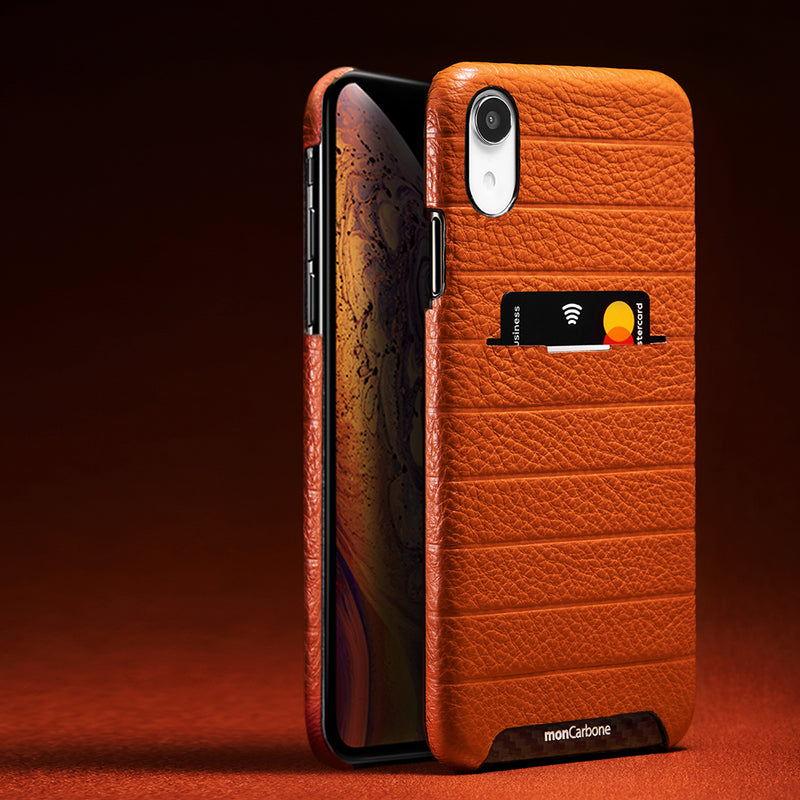 ELESNOW Phone Case For IPhone XR, Flip Wallet PU Leather Card Holder With RFID Blocking Magnetic Closure Stand Cover For Apple IPhone XR (Purple