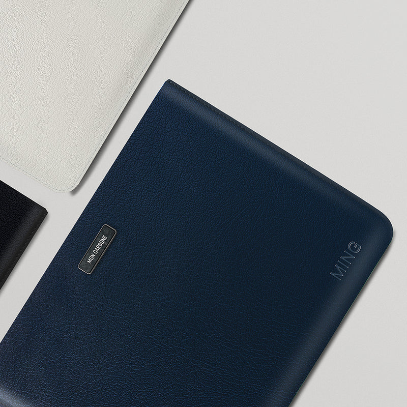 iPad Air / iPad Pro Sleeve Italian Napa Leather – Atlantis Blue